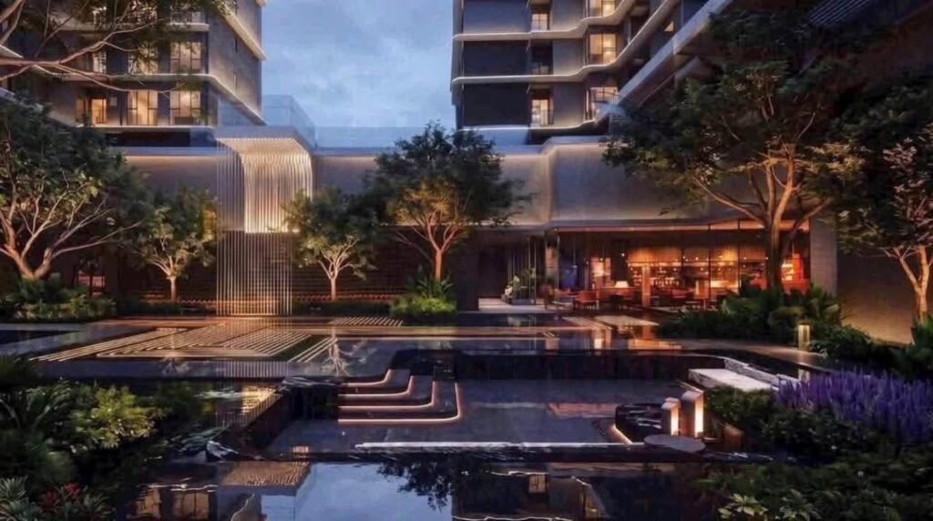 Công viên cảnh quan nội khu Maison Privée
