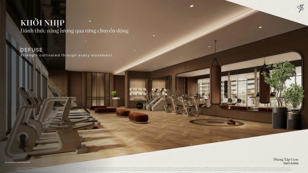 Gym Arena Yoga Pilates chuẩn WELL Maison Privée